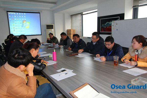 歐西建科召開(kāi)大客戶(hù)部2014年終會(huì)議